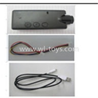 WLtoys V393 RC Quadcopter parts-50 1080P HD Camera unit(Include 4GB Memory card and Reader,Data line,Camera Connect line)-Can be used for Wltoys V353 V393